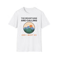 The Mountains Are Calling T-Shirt | Hiking Gift Tee for Nature Lovers