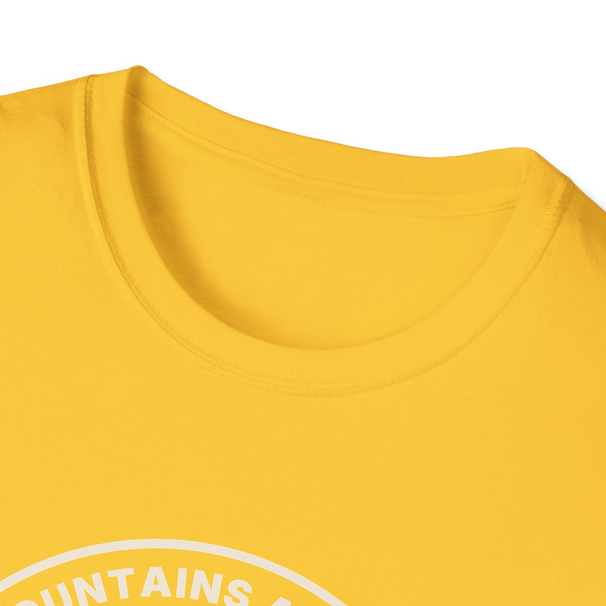 Mountain Badge T-Shirt | And I Must Go Hiking Tee for Nature Lovers
