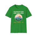 The Mountains Are Calling T-Shirt | Hiking Gift Tee for Nature Lovers