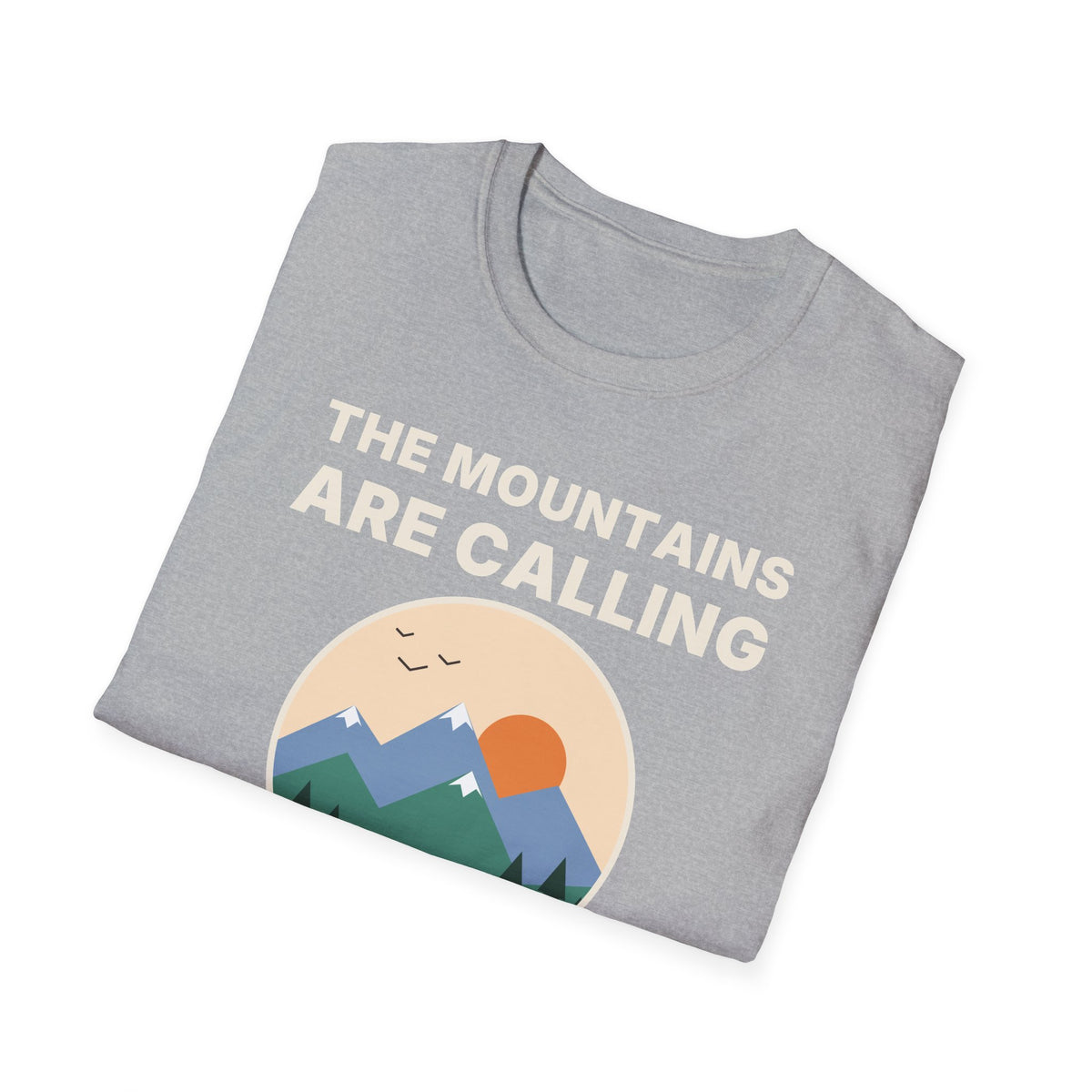 The Mountains Are Calling T-Shirt | Hiking Gift Tee for Nature Lovers