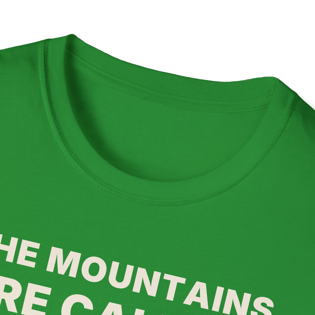 The Mountains Are Calling T-Shirt | Hiking Gift Tee for Nature Lovers