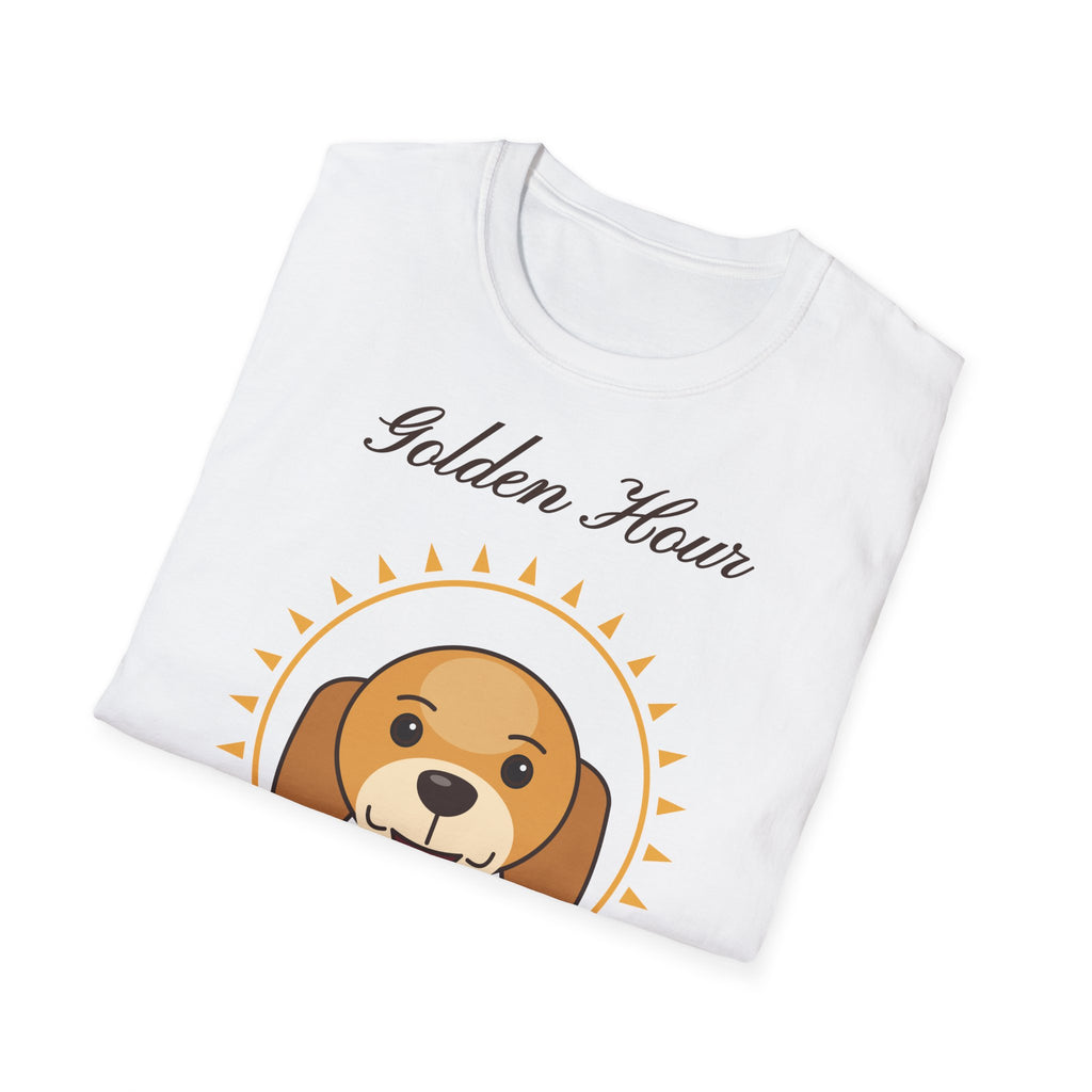 Golden Retriever T-Shirt - Golden Hour Gift for Dog Lovers