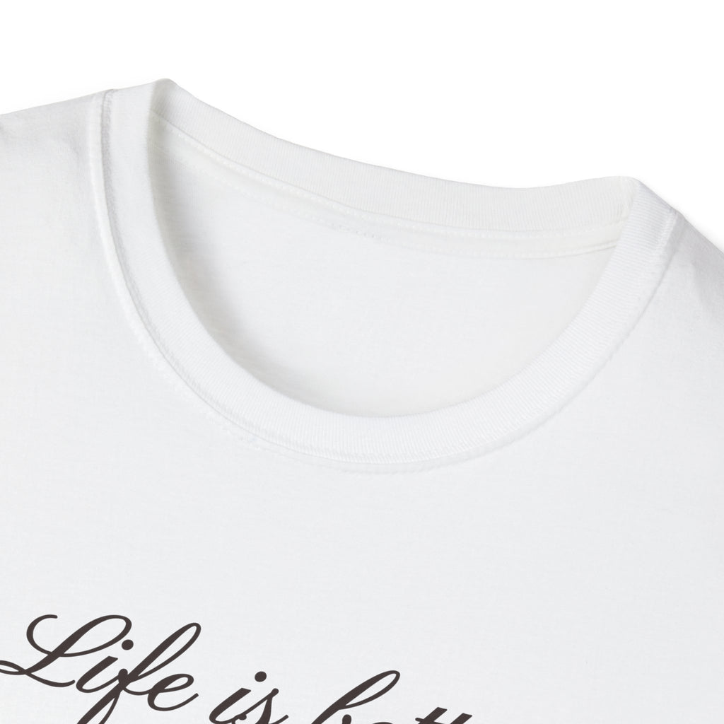 Life Is Better With A Dog T-Shirt - Cute Dog Lover Gift