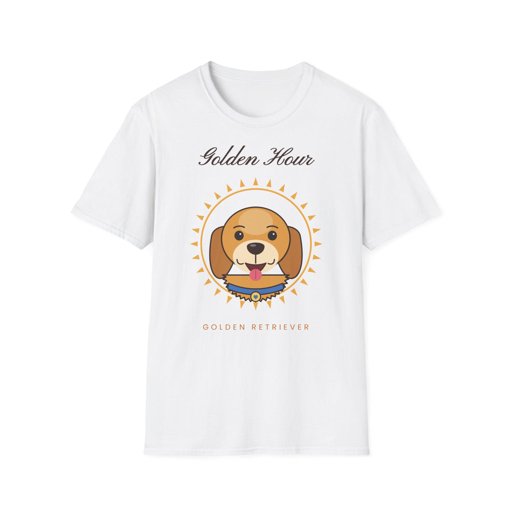 Golden Retriever T-Shirt - Golden Hour Gift for Dog Lovers