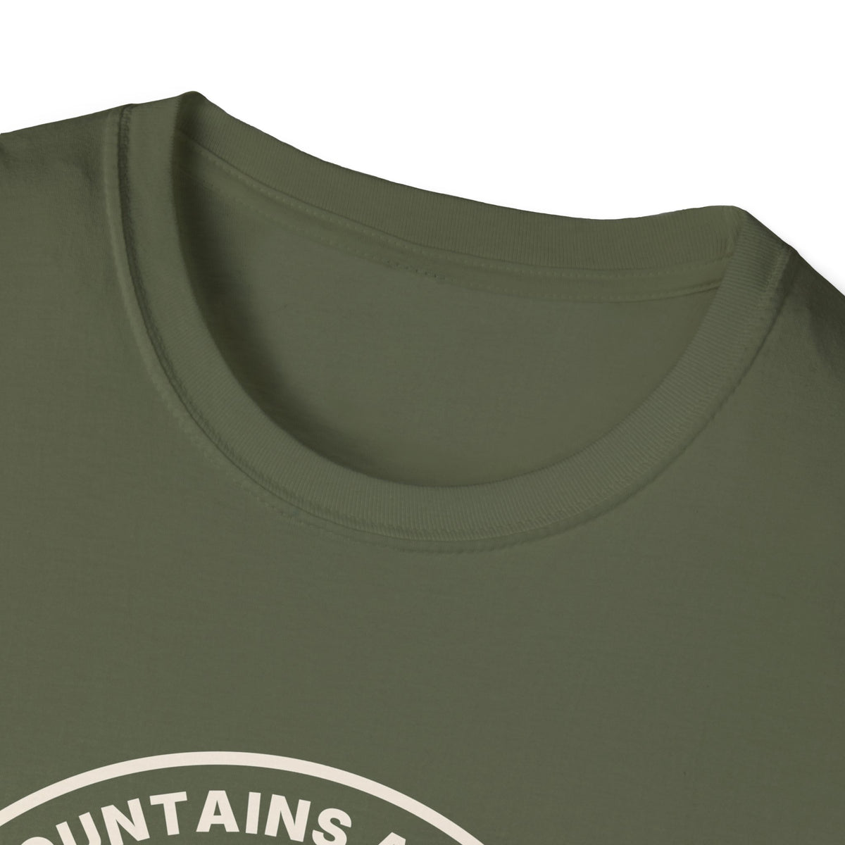 Mountain Badge T-Shirt | And I Must Go Hiking Tee for Nature Lovers