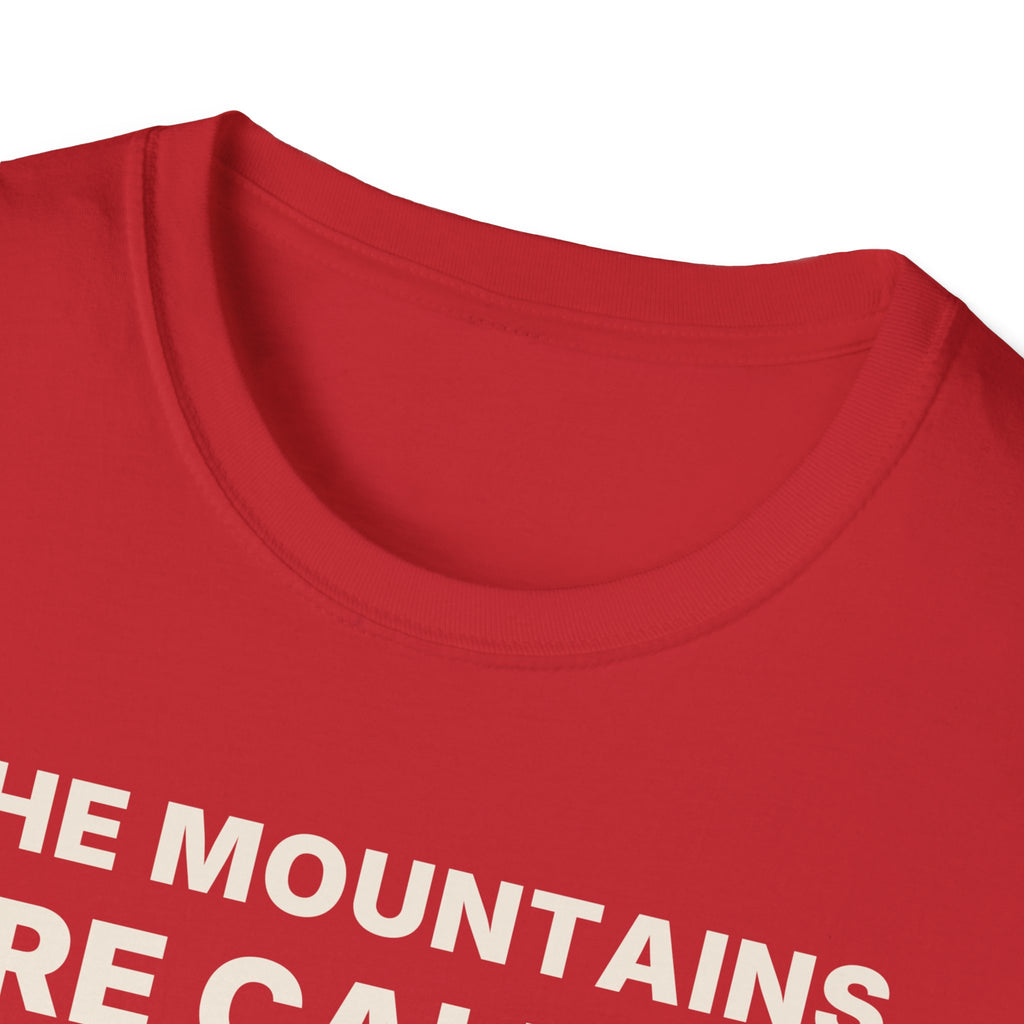 The Mountains Are Calling T-Shirt | Hiking Gift Tee for Nature Lovers