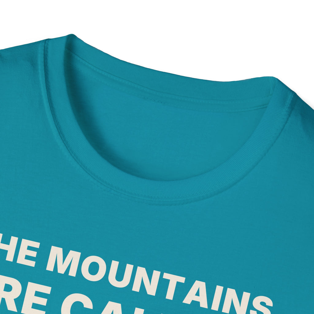 The Mountains Are Calling T-Shirt | Hiking Gift Tee for Nature Lovers
